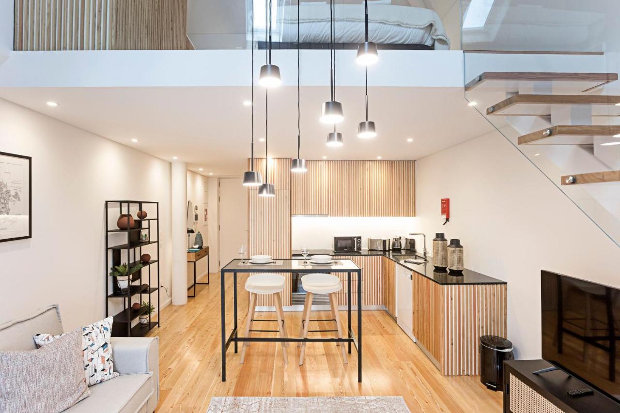 Studio Duplex W Ac Near River Front By Lovelystay 포르투 외부 사진